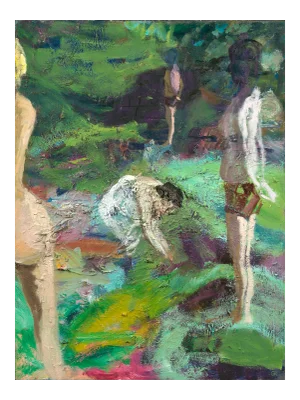 Mystical Manet Inspired by Regina Gately Painting