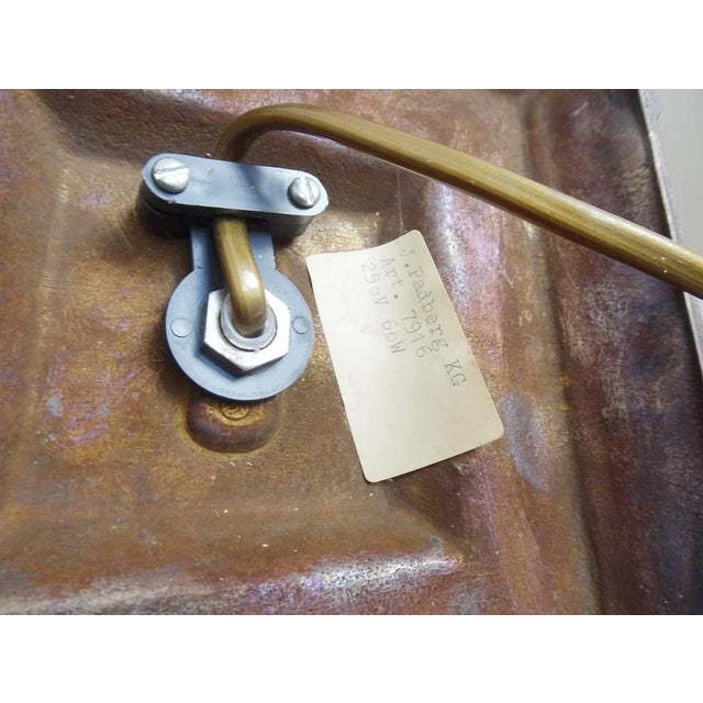 Large Table Lamp in Brass from Padberg KG, 1960s For Sale - Image 6 of 11