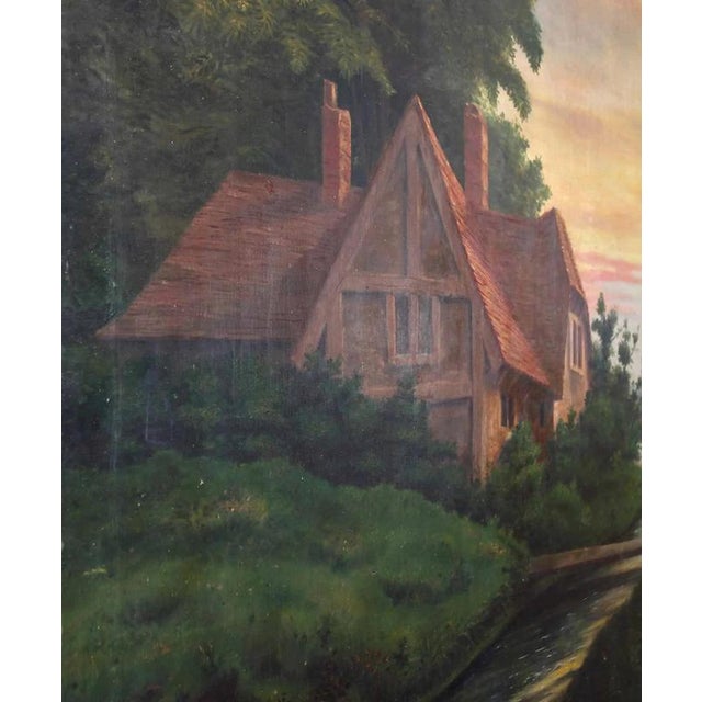 Oil on canvas. Signed - illegible. Good condition. Probably a Dutch painter - Flemish school. height 149.5cm, width...