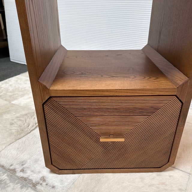 Four Hands Caspian End Table, Natural Ash Wood For Sale - Image 11 of 12