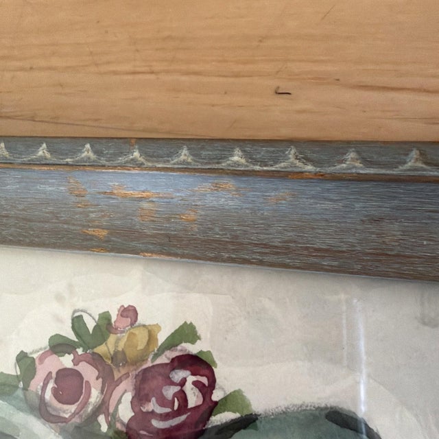 Mid 20th Century Vintage Mid Century Child Watercolor Paintings Signed F. Gardener Matched Pair For Sale - Image 5 of 14