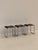 Metal Vintage Bauhaus Stools, 1970s, Set of 3 For Sale - Image 7 of 9