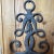 Hand Forged Double Candle Wall Sconce. For Sale - Image 4 of 8