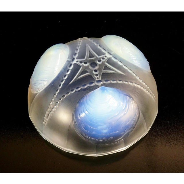 Art Deco Sabino Vase in Iridescent Glass by Ernest Marius, 1930s For Sale - Image 6 of 8