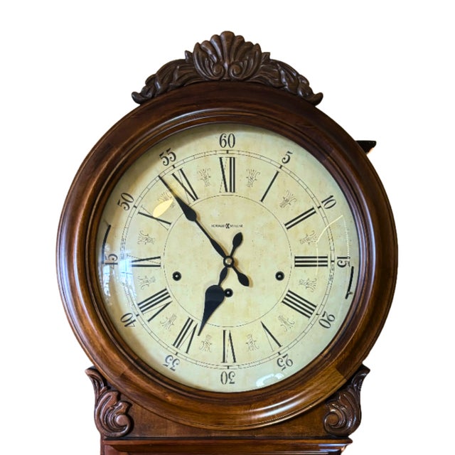 Howard Miller Late 20th Century Howard Miller La Rochelle Grandfather Clock For Sale - Image 4 of 8