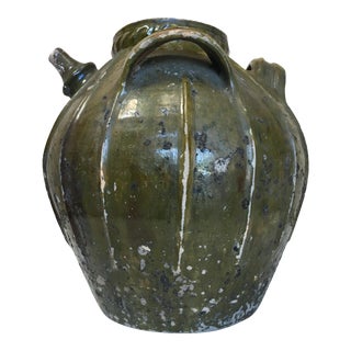 19th Century Terracotta Oil Vessel For Sale