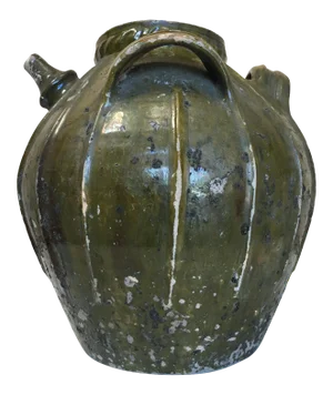 19th Century Terracotta Oil Vessel