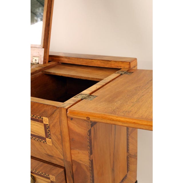 Louis XVI Ladies Writing Desk with Walnut, 1800 For Sale - Image 9 of 18