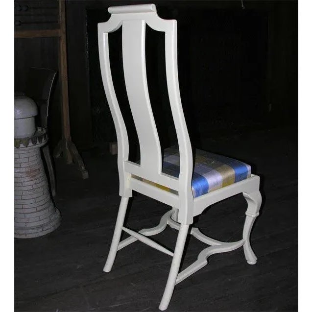 1950s Asian Style Queen Anne Side Chair For Sale - Image 5 of 8