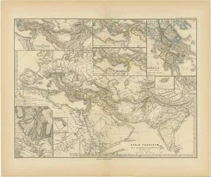 The World After the Battle of Corupedium Map, 1880