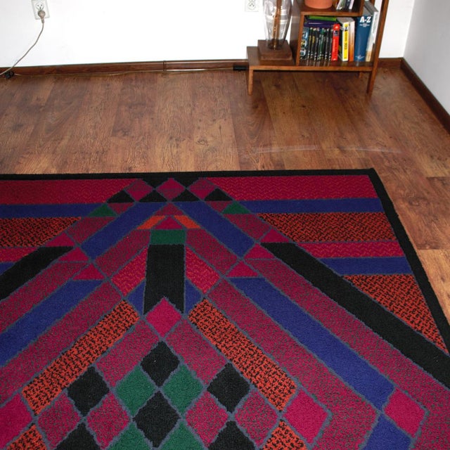 Vintage Swedish Rug, 1970s For Sale - Image 9 of 13