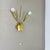Minimalist Brass Theatre Wall Light in the style of Stilnovo, Italy, 1950s For Sale - Image 18 of 18
