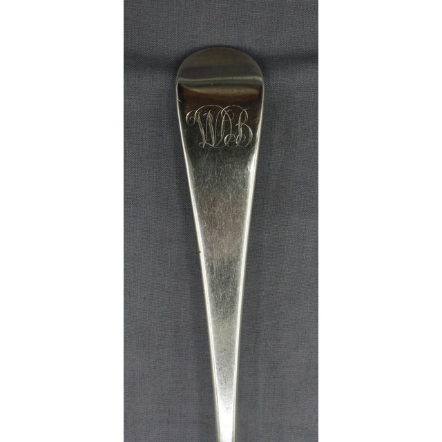 1792 George III Period Sterling Silver Basting Spoon For Sale - Image 4 of 4