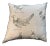 British Cotton/Linen Game Bird Pillow With Contrasting Back For Sale