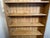 Antique English Country Pine Bookcase Bookshelf Tall Narrow Open Shelf C1900 For Sale - Image 10 of 18