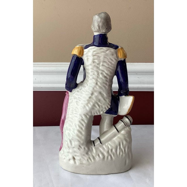 Antique Rare Spelling Error Staffordshire General Napier Porcelain Figurine For Sale In Washington DC - Image 6 of 9