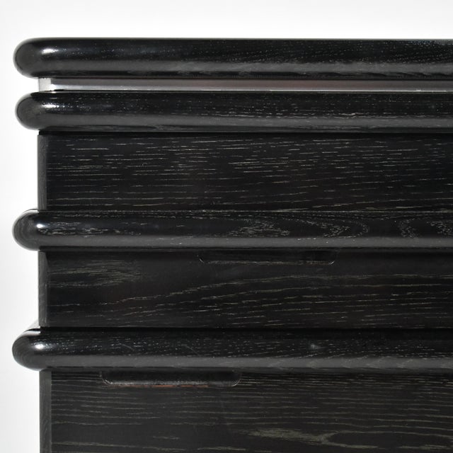 Jay Spectre 7 Drawer Oak Dresser by Century For Sale - Image 9 of 10
