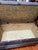 Animal Skin Antique 1920’s Crocodile Leather Steamer Trunk Coffee Table For Sale - Image 7 of 8