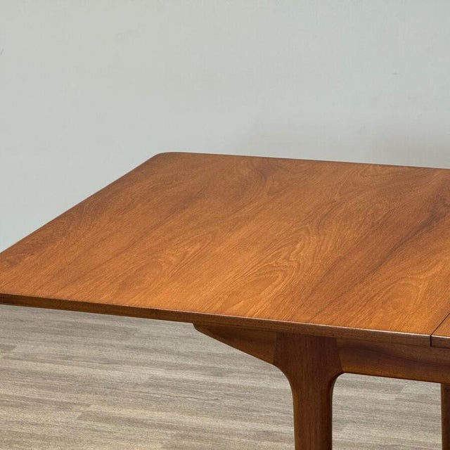 Mid-Century Double Extending Dining Table by Tom Robertson for McIntosh For Sale - Image 12 of 18