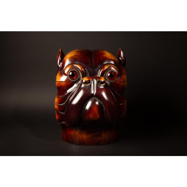 1960s Victorian-Style Dog Head Boxes: Exquisite Craftsmanship and Functional Elegance - A Pair For Sale - Image 11 of 11