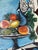 Textile Vintage Pablo Picasso “Compote Dish and Pitcher by Window” 1937 Reproduction Oil on Canvas Painting, Unframed For Sale - Image 7 of 12