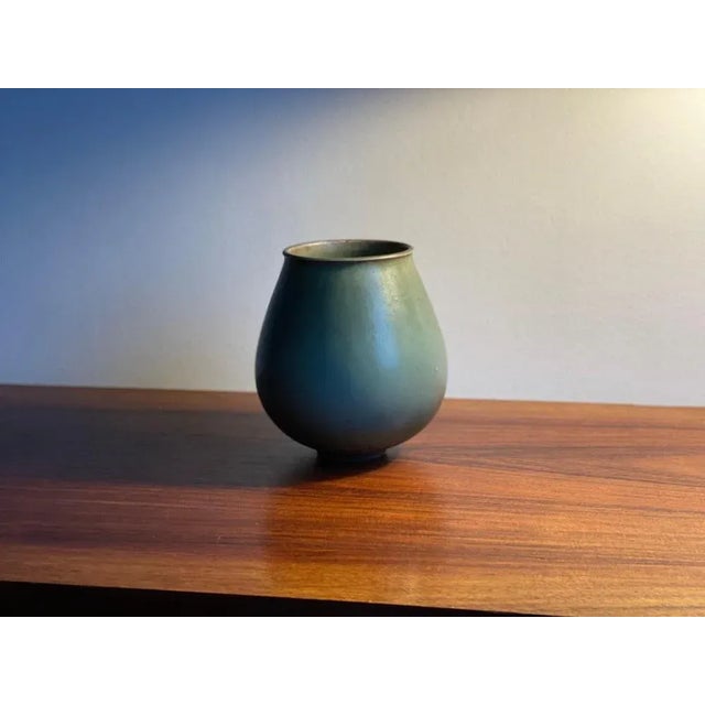 Ceramic Danish Ceramic Vase, 1960s For Sale - Image 7 of 8
