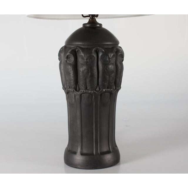 Danish Art Nouveau Table Lamp by L. Hjorth, 1890s For Sale - Image 3 of 17