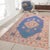 Enhance your living space with this stunning vintage Persian hand-knotted wool rug, a true showstopper that effortlessly...