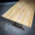 Industrial Dining Table in Beech For Sale - Image 10 of 15