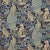 This printed fabric depicts scrolling acanthus leaves peacocks hares and foxes amongst bunches of wild flowers inspired by...