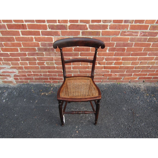 English Regency Bedroom Chair 1820s For Sale - Image 4 of 7