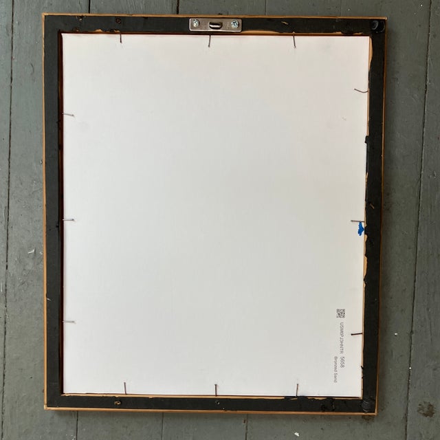 Contemporary Original Wayne Cunningham Abstract Collage/Painting “Belli Fini” Framed For Sale - Image 4 of 4