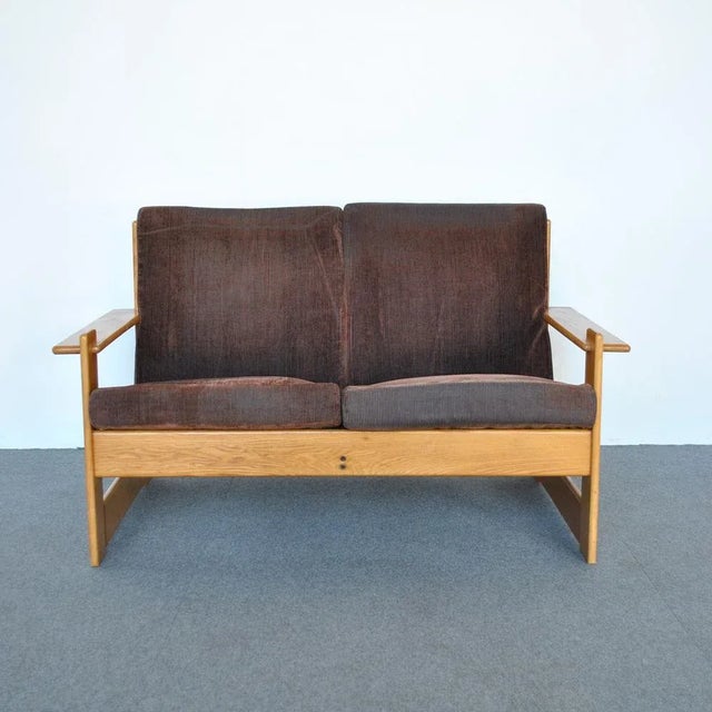 Two Seater Sofa by Tobia & Afra Scarpa for Molteni, in Good conditions. Designed 1970 to 1979 This piece is attributed to...
