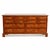 Traditional 1970s Vintage Henredon Aston Court Banded Mahogany Triple Dresser For Sale - Image 3 of 14