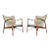 Mid 20th Century Pair of Finn Juhl Nv45 Lounge Chairs in Teak For Sale