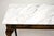 19th Century Antique Victorian Lacquered Chinoiserie Marble Top Side Table, 1870 For Sale - Image 5 of 11