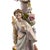 Goldenrod Allegorical Porcelain Candlesticks by Volkstedt R. Eckert and Co, 1895, Set of 2 For Sale - Image 8 of 11