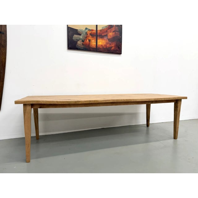 1950s Large Oak Dining Table, 1950s For Sale - Image 5 of 18