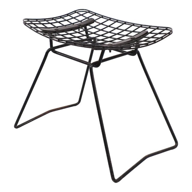 Steel Wire Stool by Cees Braakman for Pastoe, 1958 For Sale