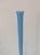 Italian Tall Sky-Blue Empoli Genie Bottle | Mid-Century Italian Cased Glass For Sale - Image 3 of 5