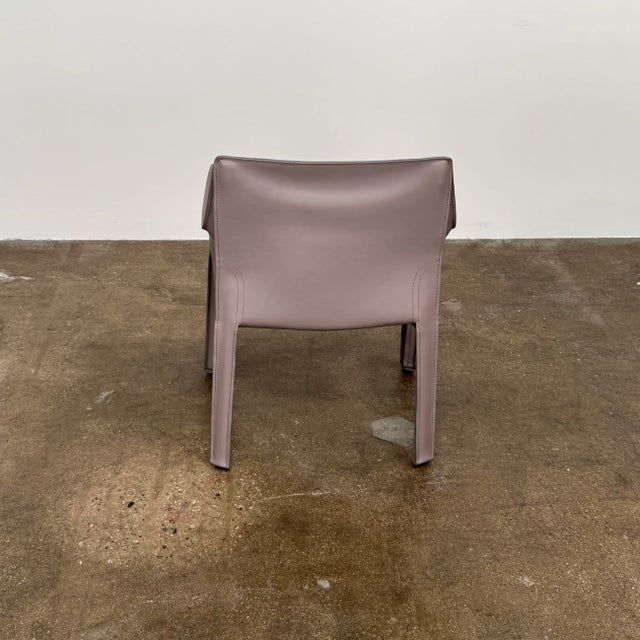 Metal Cassina Cab 413 Dining Chairs - Set of 2 For Sale - Image 7 of 8