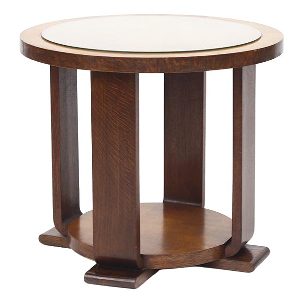 Antique Art Deco Bauhaus Side Table For Sale
