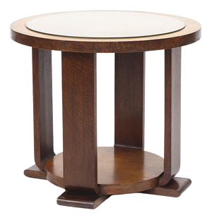Antique Art Deco Bauhaus Side Table