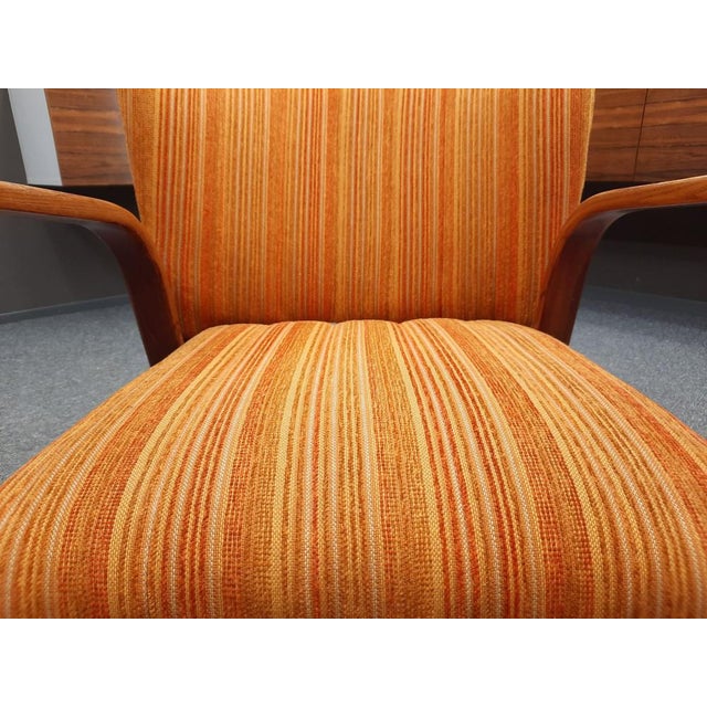 French Armchairs by Hugues Steiner for Steiner, 1940s, Set of 4 For Sale - Image 10 of 15