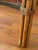 Wood Vintage Rattan and Bamboo Round Glass Top Dining Table in the Style of McGuire For Sale - Image 7 of 8