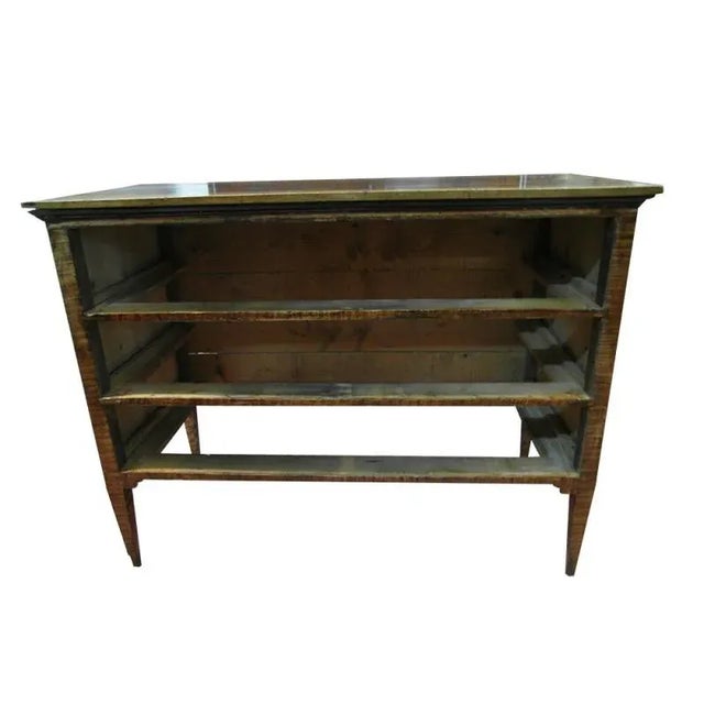 Brown Antique Louis XV Chest of Drawers For Sale - Image 8 of 11