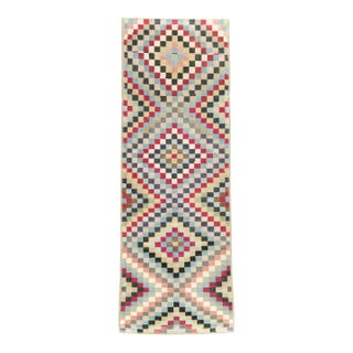 Galerie Shabab Collection Mid-20th Century Turkish Anatolian Small Runner For Sale