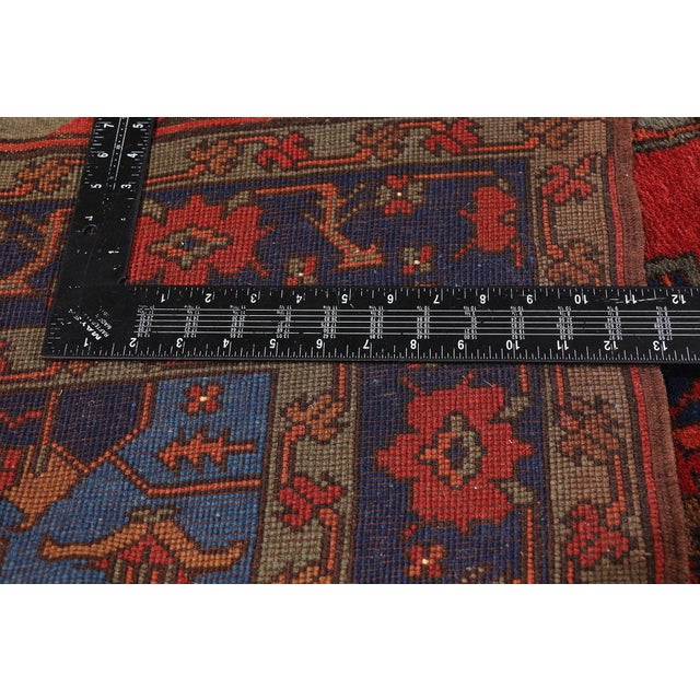 Antique Afghan Turkoman Rug, 02'10 X 30'01 For Sale In Dallas - Image 6 of 9