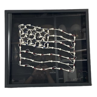 Jan Henderikse, Stars & Stripes, 1996, Light Object For Sale
