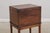 Antique Early 19th C. Flame Walnut Wine Cellarette on Stand For Sale - Image 9 of 14